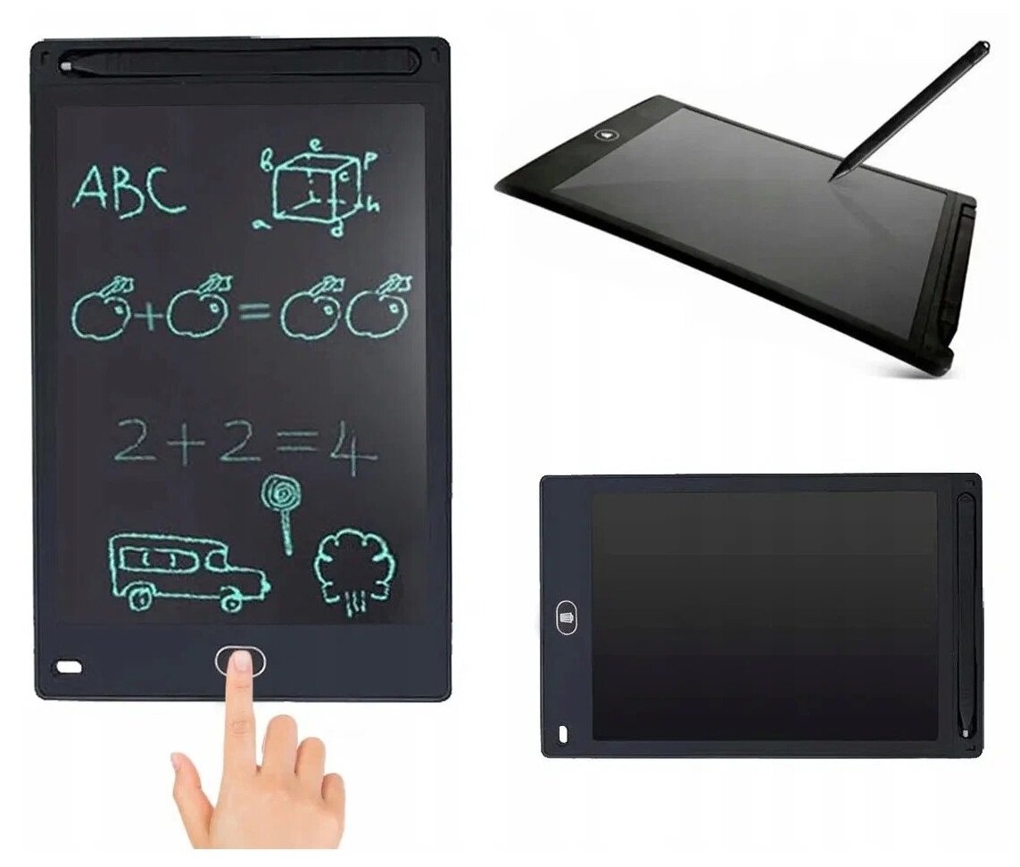 Графический планшет LCD Writing Tablet Planshet черный