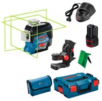 Лазерный уровень BOSCH GLL 3-80 CG Professional + L-BOXX 136 + BM 1 (0601063T00)