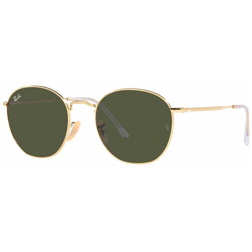 Солнцезащитные очки Ray-Ban, золотой, зеленый