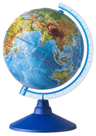 Глобус физический Globen Классик Евро 210 мм (Ке022100183), синий