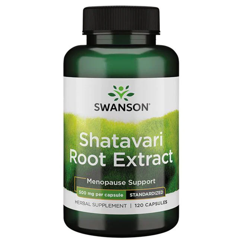 Купить Swanson Shatavari Root Extract (экстракт корня шатавари - стандартизированный) 500 мг 120 капсул