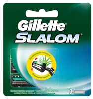 Сменные лезвия Gillette Slalom (с увлажняющей полоской) 5 шт.