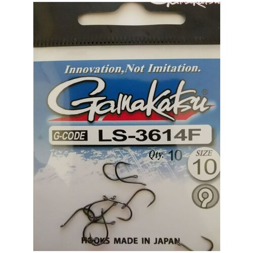 Крючок Gamakatsu Hook LS-3614F №10