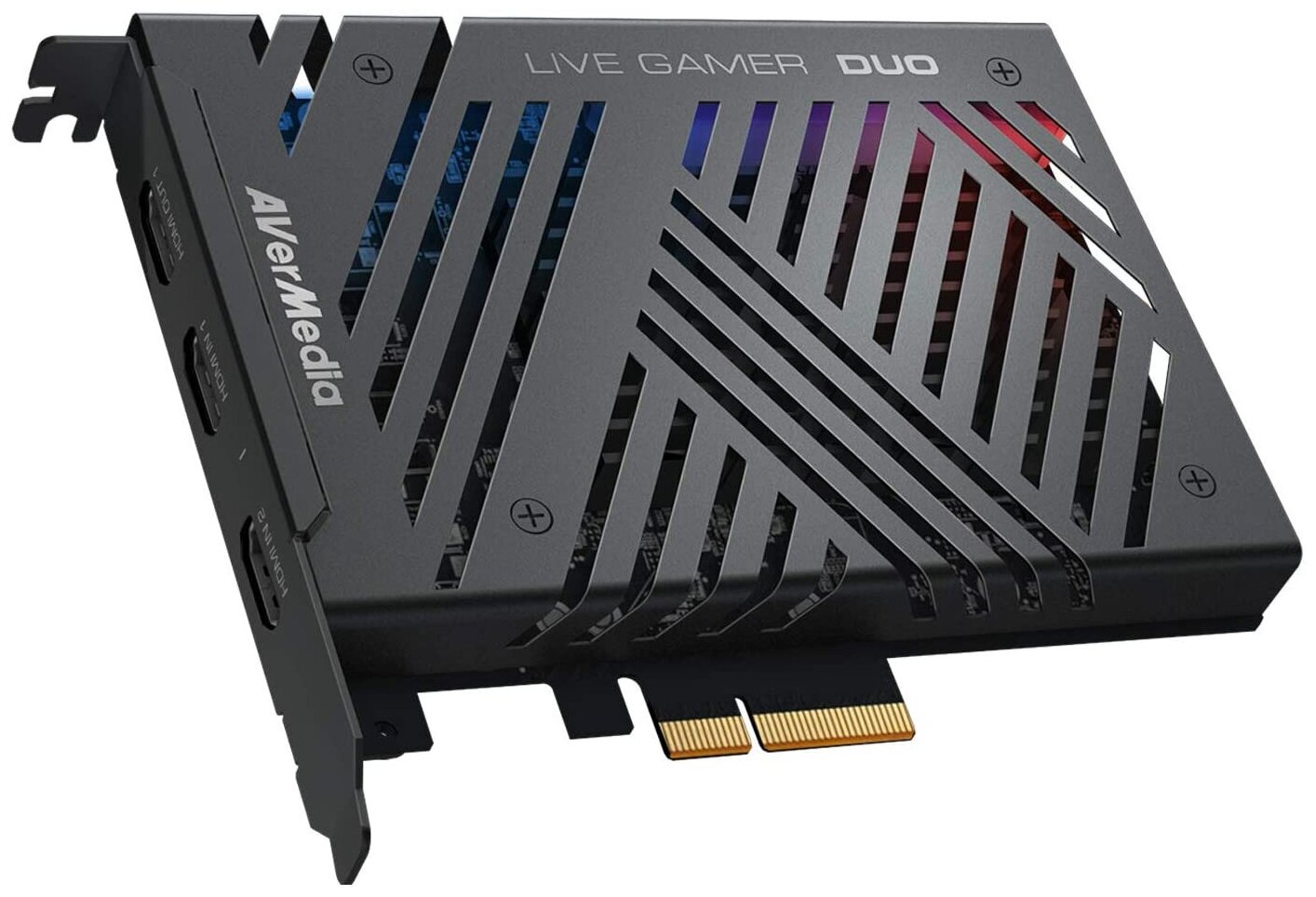 AVERMEDIA Карта видеозахвата Avermedia LIVE GAMER DUO GC570D внутренний PCI-E x4 LIVE GAMER DUO GC570D