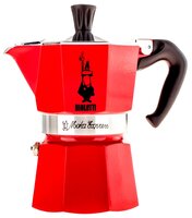 Кофеварка Bialetti Moka Express Color (120 мл) красный