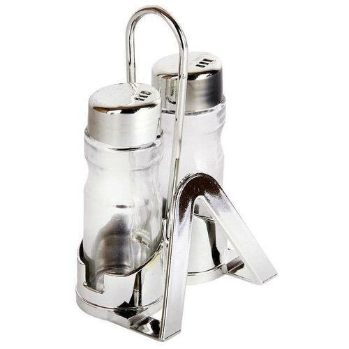 Набор для специй солонка и перечница с салфетницей 2 в 1 249₽