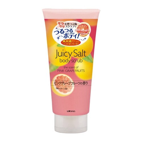 Скраб для тела UTENA Juicy Salt очищение аромат грейпфрукта на основе соли туба 300гр