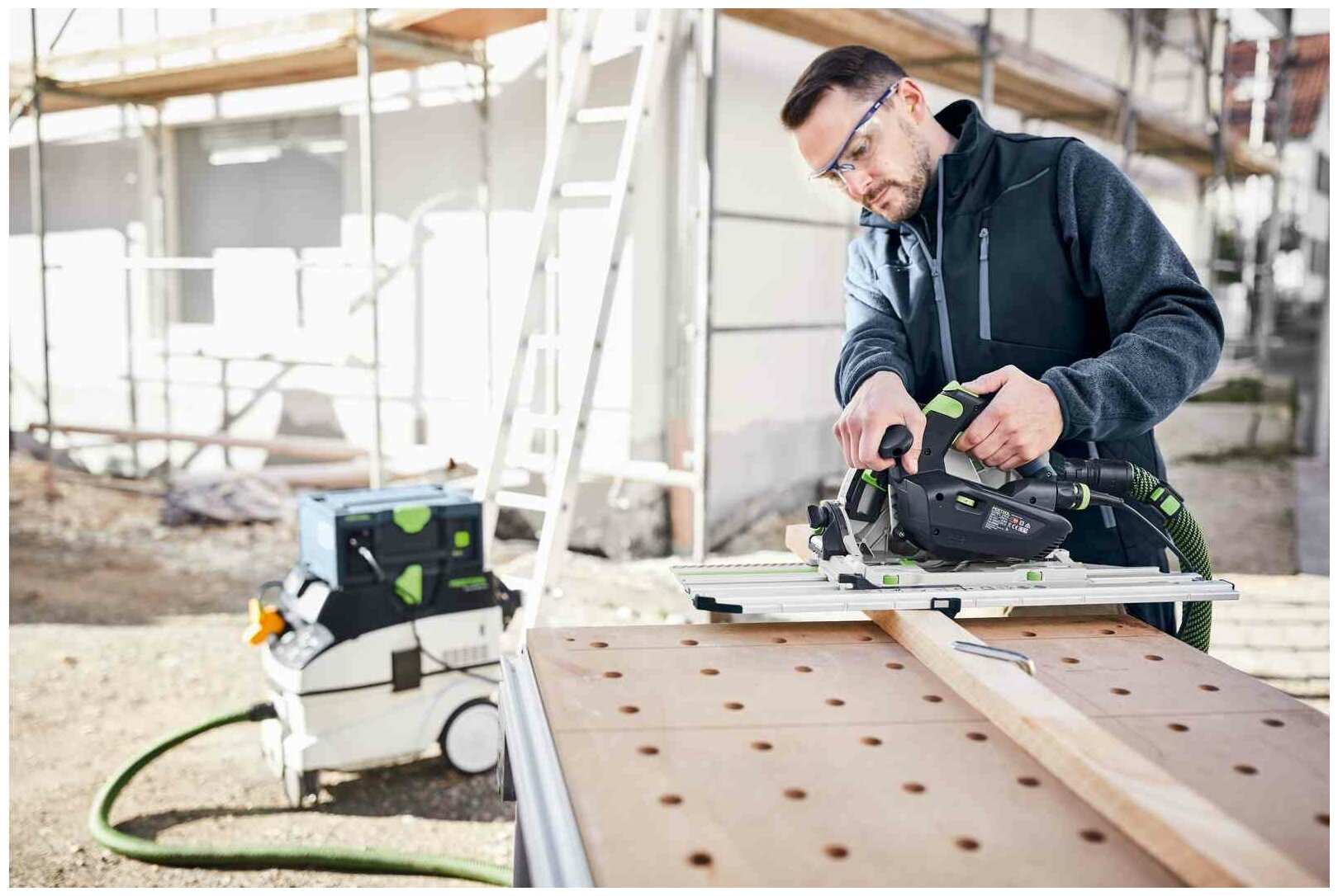 Дисковая пила Festool TS 60 KEBQ-Plus 576721 - фотография № 6