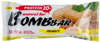 BombBar протеиновый батончик Natural Bar + Vitamin C (60 г)(20 шт.) овсяный с вишней