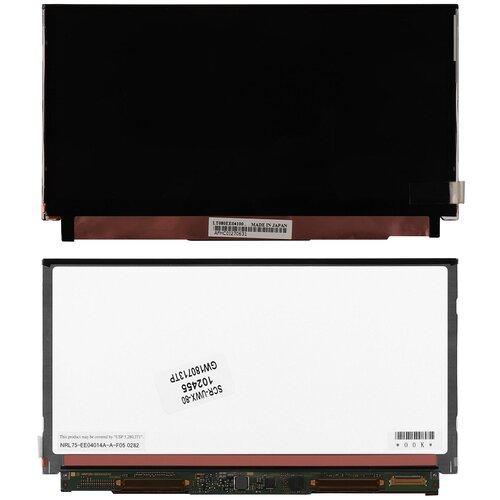 Матрица для ноутбука 8 1600x768 UWXGA 30 pin LVDS Slim LED TN без крепления матовая PN LT080EE04100 3080₽