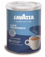 Кофе молотый Lavazza Caffe Decaffeinato жестяная банка 250 г