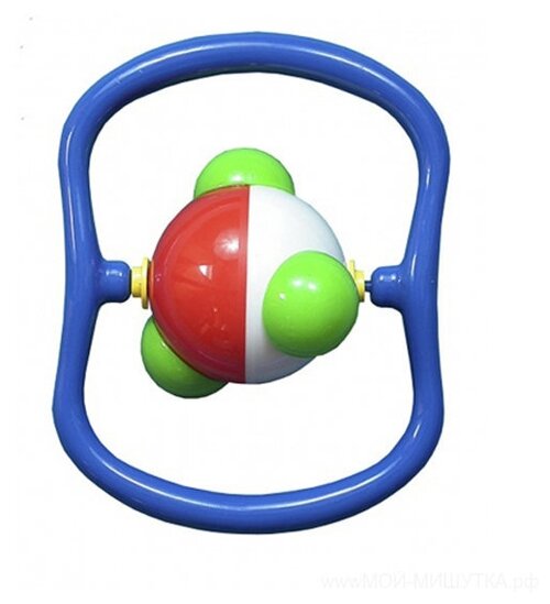 Погремушка Аэлита Молекула, разноцветный