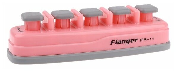 FA-11-P Тренажер для начинающих пианистов, розовый, Flanger