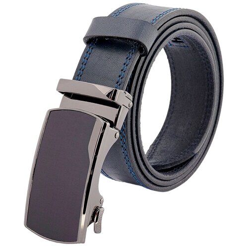 фото Ремень мужской кожаный с автоматической пряжкой belt premium 115 см (арт.3660) premium belt