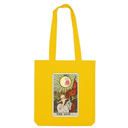 фото Сумка шоппер us basic, желтый