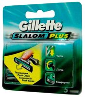 Сменные лезвия Gillette Slalom Plus 3 шт.