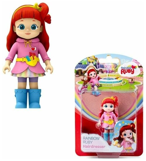 Кукла Руби Парикмахер Rainbow Ruby Hairdresser 8 см