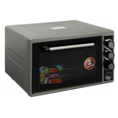 Электродуховка УЗБИ Чудо пекарь ЭДБ-0128 39 л гриль цвет серебристый металлик 1167900₽