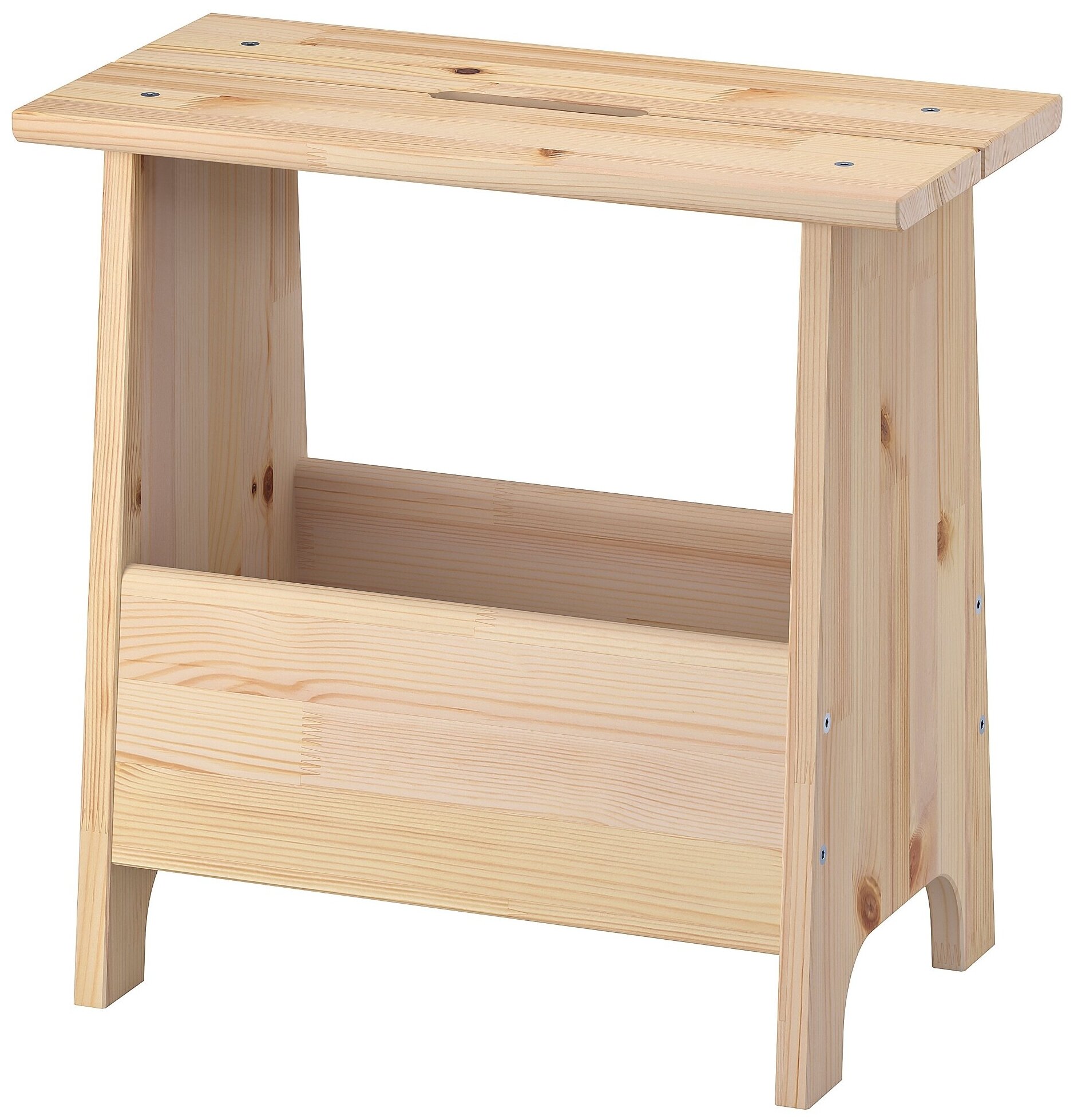 Деревянный табурет пэрйохан, прикроватный столик, тумба 49х28х45 см - фотография № 1