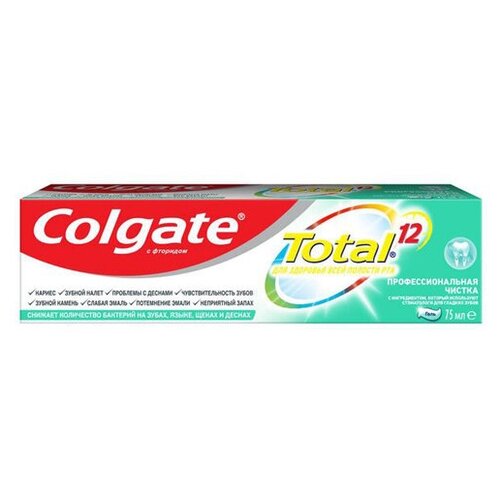 ColgateTotal 12 з.п.компл.Гель 75 мл