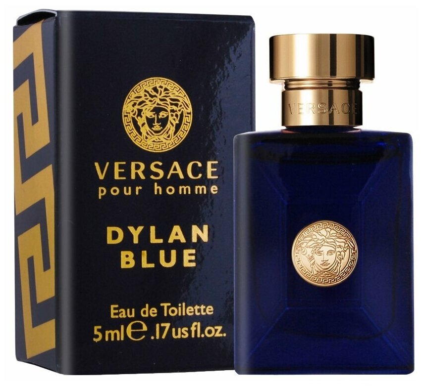 Versace туалетная вода Versace pour Homme Dylan Blue, 5 мл