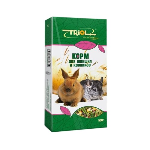 Корм TRIOL Тriol Standard для шиншилл и кроликов, 500г