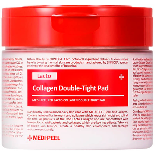 Пилинг-пэды с лактобактериями MEDI-PEEL Red Lacto Collagen Peeling Pad (70 шт)