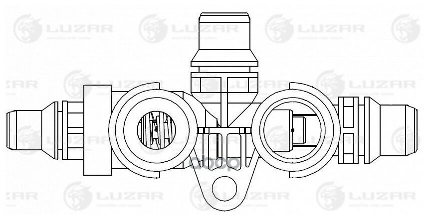 Термостат Масляный Bmw E53 3.0-4.8/3.0d 00-06 Luzar арт. LT 2653