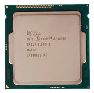 Процессор Intel Core i5-4690K Devil's Canyon LGA1150, 4 x 3500 МГц, OEM