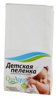 Многоразовые пеленки Qu Aqua непромокаемая Jercey 50х60 белый