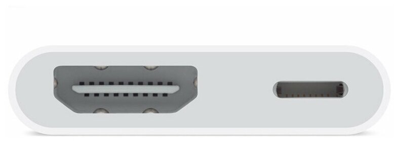 Переходник Lightning екер - HDMI / Lightning для отображения экрана с Iphone или Ipad на ТВ проектор