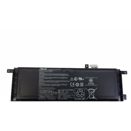 Аккумуляторная батарея (аккумулятор) B21N1329 для ноутбука Asus X453MA 7.2V 4000mAh (29Wh) Amperin аккумуляторная батарея аккумулятор amperin ai x453 для ноутбука asus x453ma 7 2v 4000mah черная