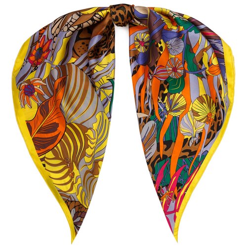 фото Платок eleganzza,90х90 см, желтый