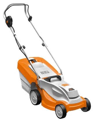 Аккумуляторная газонокосилка STIHL RMA 235 (без АКБ и ЗУ), 2.8 А·ч,  без АКБ и ЗУ, 33 см