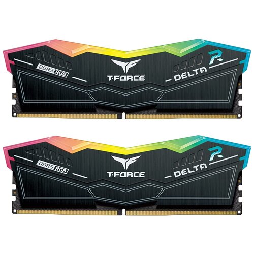 Оперативная память 32 Gb 7000 MHz Team Group T-FORCE DELTA RGB Black (FF3D532G7000HC34ADC01)