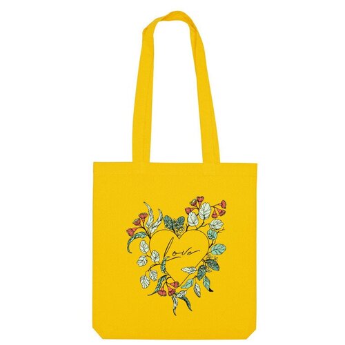 фото Сумка шоппер us basic, желтый