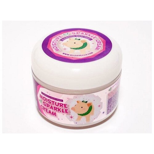 Крем увлажняющий с эффектом сияния Moisture Sparkle Cream, ELIZAVECCA, 8809339905176