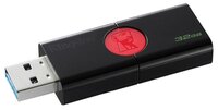 Флешка Kingston DataTraveler 106 32GB черный/красный