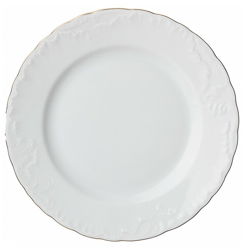 Набор тарелок 19 см 6 шт Cmielow "Рококо /Отводка золото" / 259517