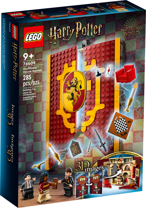 Конструктор LEGO Harry Potter 76409 Знамя дома Гриффиндора Gryffindor House Banner, 285 дет.