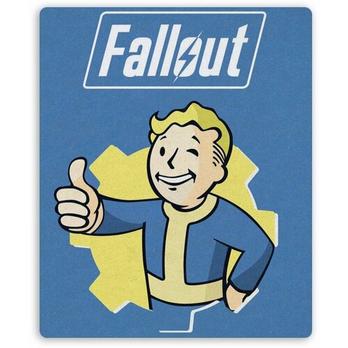 Коврик для мышки прямоугольный Fallout - Vault Boy