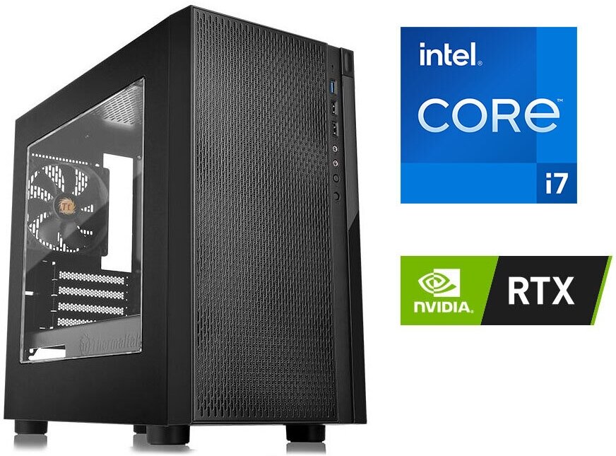   CyberNote E392 (Intel Core i7-12700F 3.6, DDR4 32, SSD 1, NVIDIA GeForce RTX3060 12, Win10Pro