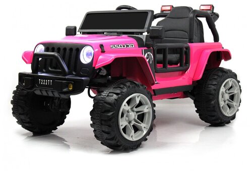 RiverToys Автомобиль T222TT 4WD, розовый