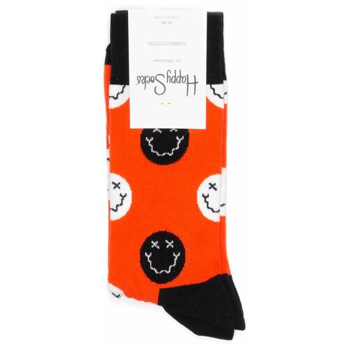 Happy Socks - Halloween Smiles носки с рисунком хэлоуин 36-40