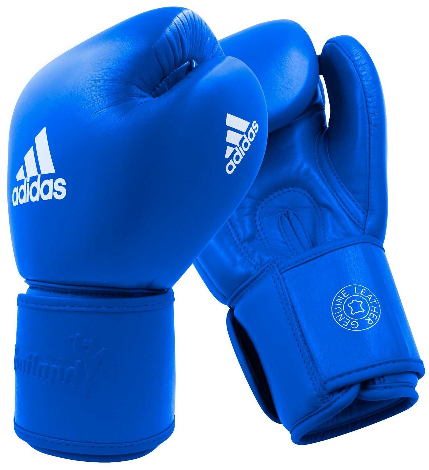 AdiTP200 Перчатки боксерские Muay Thai Gloves 200 сине-белые - Adidas - Синий - 16 oz