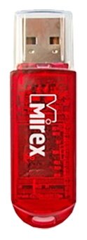 Флеш накопитель 64GB Mirex Elf, USB 2.0, Красный