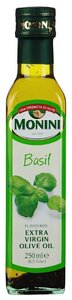 Фото Monini масло оливковое Basilico