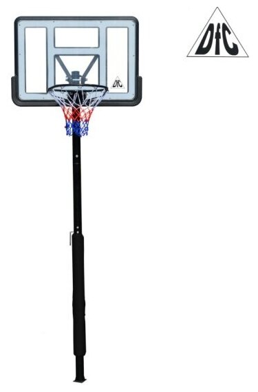 Баскетбольная стационарная стойка Dfc ING44P1, 112x75 см