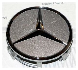 Заглушка к литому диску хромированная Mercedes-Benz B66470202 Mercedes-Benz: B66470202