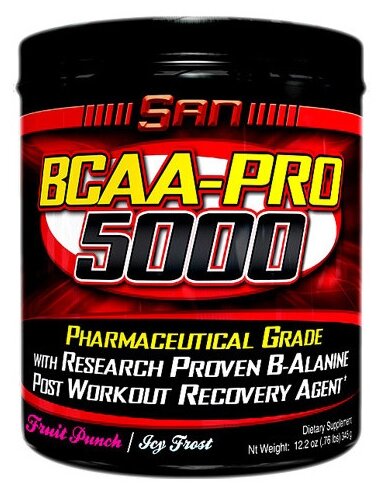 SAN BCAA-PRO 5000 345 g Фруктовый Пунш